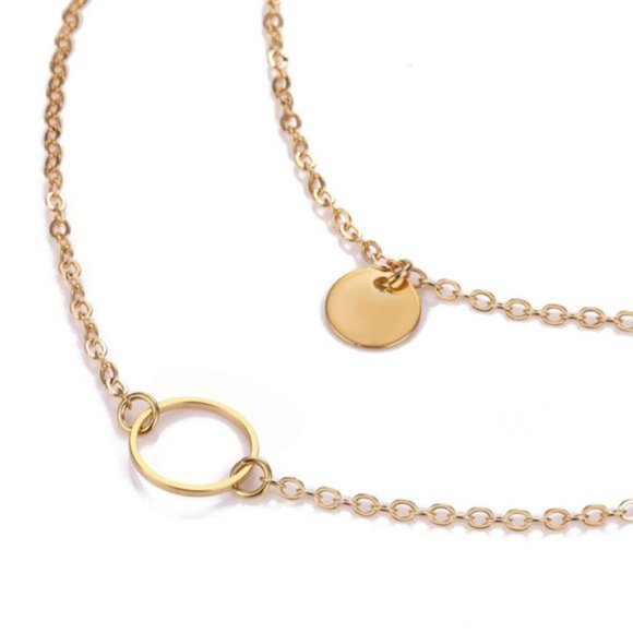 🍒 SHADOW Layered Boho Necklace 📿 - Picture 2 of 3